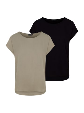 DENIMFY T-Shirt DFJule 2er Pack in Mehrfarbig