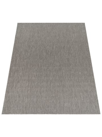 KADIMA DESIGN Teppich Kurzflor Unifarben Wohnzimmer in Hellgrau