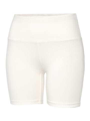 LASCANA Shorts in cream weiß