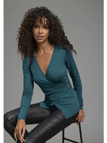 Bruno Banani Longsleeve in petrol