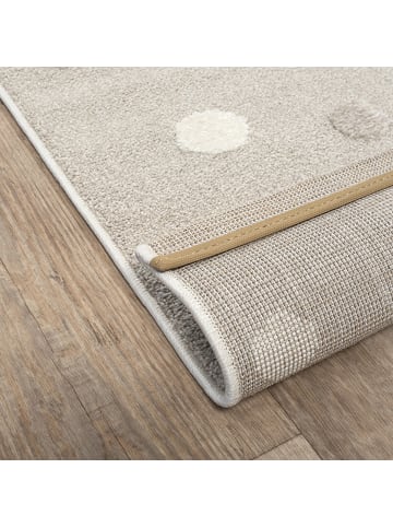 KADIMA DESIGN Kinderteppich Kinder-Motiv Kinderzimmer pflegeleicht Spielzimmer Motiv in Beige