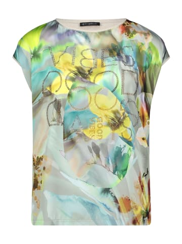 Betty Barclay Blusenshirt mit Aufdruck in Mint/Nature