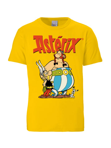 Logoshirt T-Shirt Asterix & Obelix in gelb