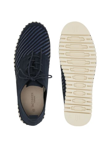 Ilse Jacobsen Schnürschuhe TULIP4097 in Dark Indigo Pearled Ivory