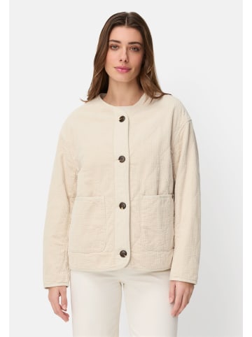 Camel Active Gefütterter Cordblazer mit Wattierung in Perlweiß