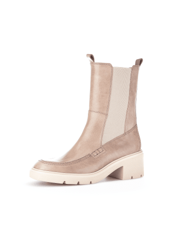 Gabor Fashion Chelsea Boot in Beige