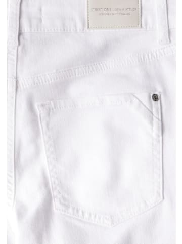Street One Jeans in optic white washed