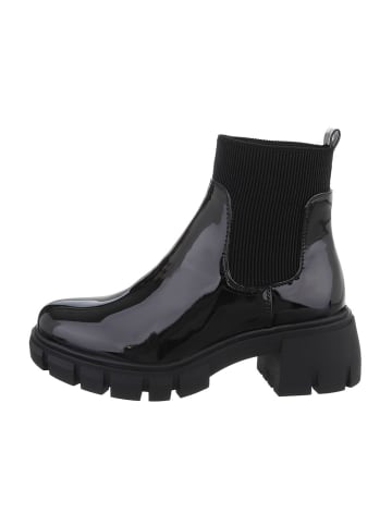 Ital-Design Stiefelette in Schwarz