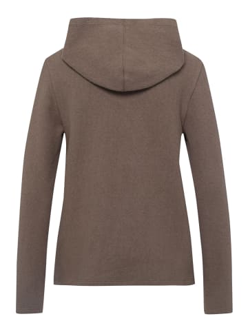 Hanro Sweatshirt Easywear in mocha stone