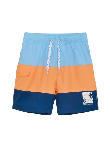 Color Kids Funktionsshorts COSwim Long Shorts, Colorblock 720201 in Orange