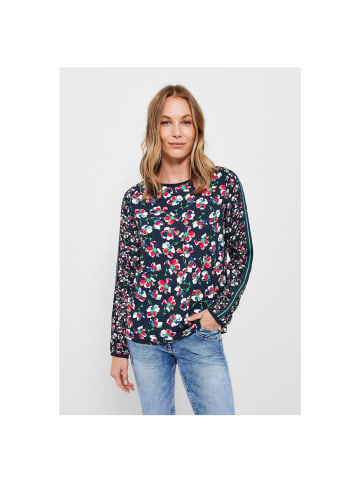 Cecil Langarmbluse in deep blue