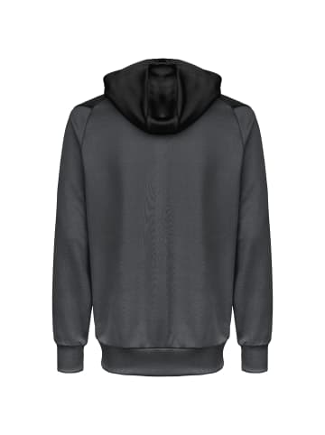 Umbro Kapuzensweatjacke Zip Thru in anthrazit / schwarz