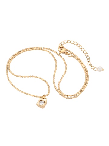 faina Necklace in Rose Gold