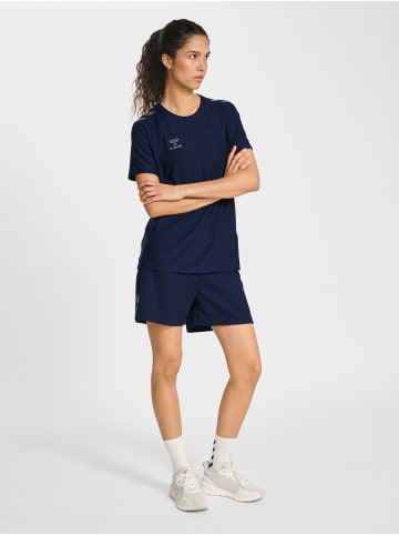 Hummel T-Shirt Hmlcima Damen in MARINE MELANGE