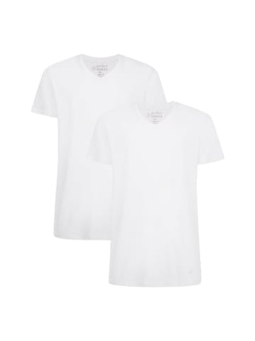 Bamboo Basics T-Shirt 2er Pack in Weiß