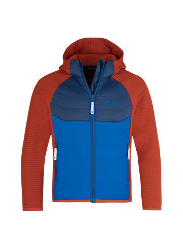 Trollkids Hybridjacke "Sirdal" in Rostrot/Mystik Blau/Mittelblau