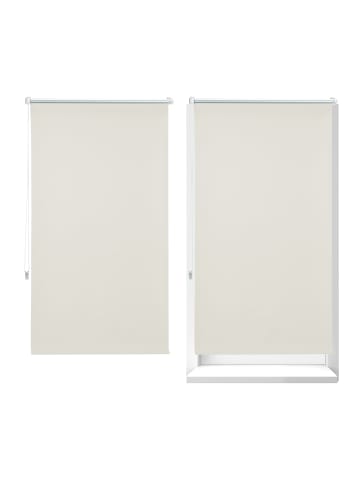 relaxdays 2x Thermorollo in Beige - (B)90 x (H)210cm