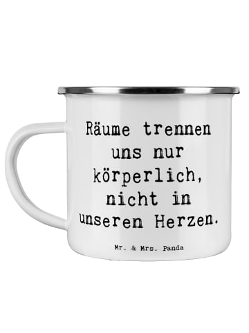 Mr. & Mrs. Panda Campingbecher Spruch Trennung von den Eltern mi... in Weiß