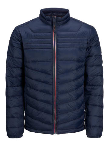 Jack & Jones Jacke 'Hero Puffer Collar' in dunkelblau