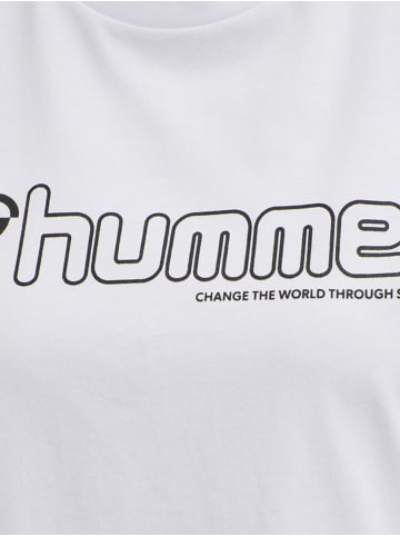 Hummel Hummel T-Shirt Hmlzenia Damen Atmungsaktiv in WHITE