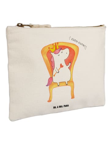 Mr. & Mrs. Panda Federtasche Einhorn Prinzessin ohne Spruch in Weiß