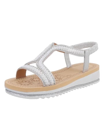 Ital-Design Sandale & Sandalette in Silber