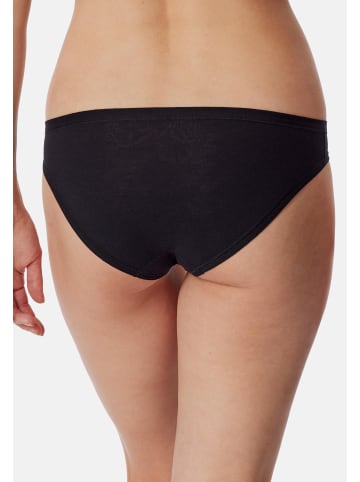 Schiesser Mini Slip Personal Fit in Schwarz
