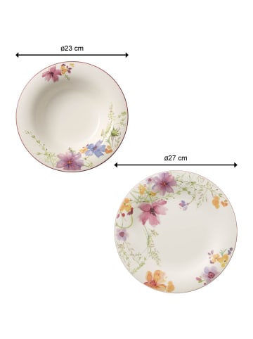 Villeroy & Boch 12er Set Tafel-Set Mariefleur Basic in bunt