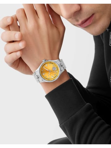 Plein Sport Analoguhr für Herren in gelb