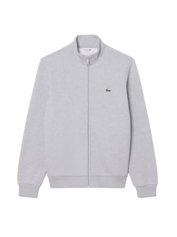 Lacoste Sweatjacke 1er Pack in Hellgrau