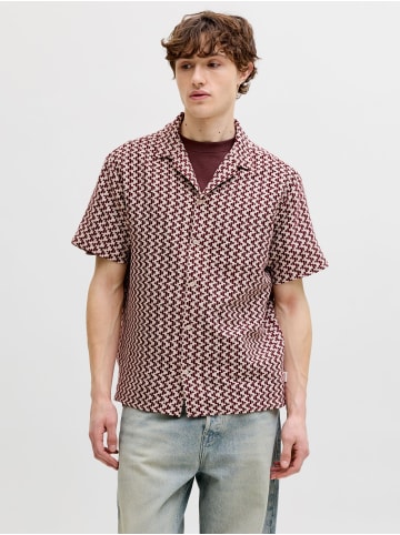 Jack & Jones Hawaii-Hemd in Cabernet