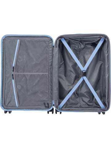 American Tourister Trolley Novastream Spinner 67 EXP in Pastel Blue