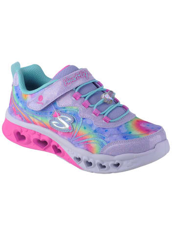 Skechers Skechers Flutter Heart Lights-Groovy Swirl in Rosa