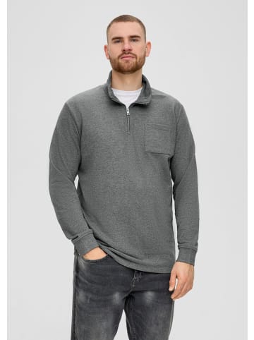 s.Oliver Sweatshirt langarm in Grau