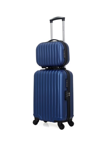 WAVE PARIS 2 tlg. Kofferset VOLGA-H in Dunkelblau (31L/9L)