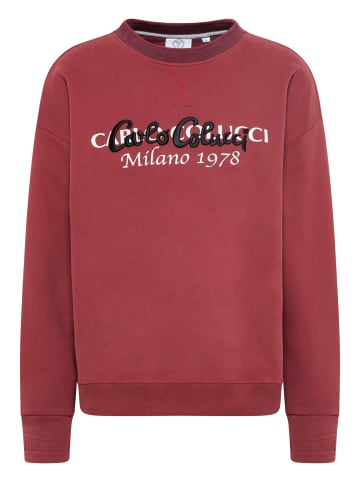 Carlo Colucci Sweatshirt De Tomas in Bordeaux