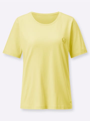 WITT WEIDEN Kurzarmshirt in zitrone