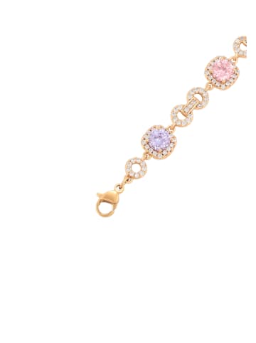 NAEMI Women Bracelet in Rose Gold Multicolor