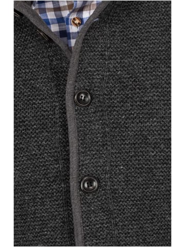 Spieth & Wensky Strickjacke NABOR in dunkelgrau