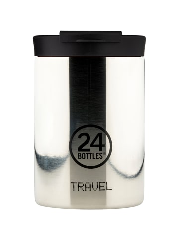 24Bottles Travel Trinkbecher 350 ml in platinum