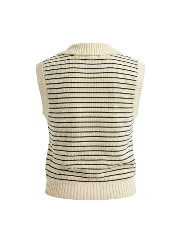 usha BLUE LABEL Women Sweater in Beige Stripes