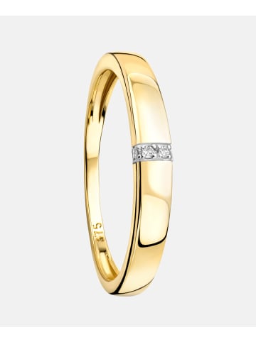 Diamant L'éternel Ring aus 375 Gelbgold mit Diamant