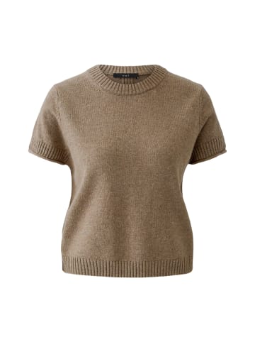 Oui Pullover in Taupe Melange