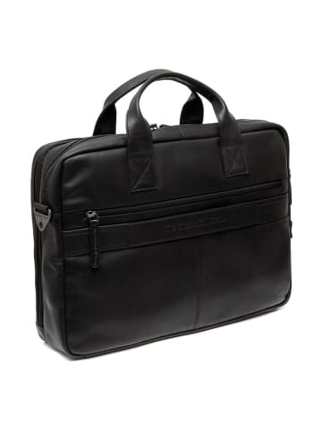 The Chesterfield Brand Frazer Aktentasche Leder 38 cm Laptopfach black