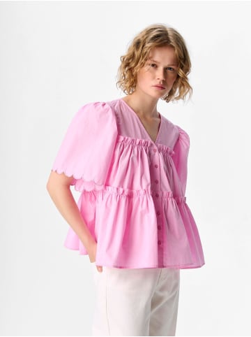 Object Bluse in Pink Frosting