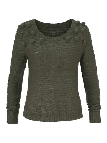 Aniston CASUAL Pullover in Grün