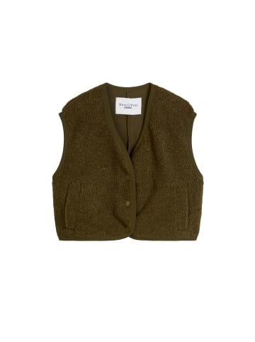 Marc O'Polo DENIM Curly-Sweatweste relaxed in Burnished Logs