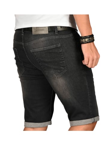 Alessandro Salvarini Salvarini-Shorts-Multi2 in Schwarz