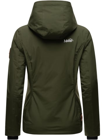 Marikoo Übergangsjacke Brombeere in Olive