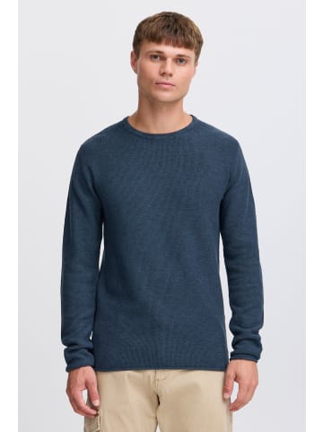 INDICODE Strickpullover IDJadas 35841MM lässiger Strickpullover in dunkelblau